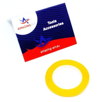 AMAZING ART - MASKING TAPE TAŚMA MASKUJĄCA 4mm 18m