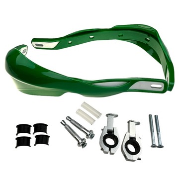 LEOSHI HANDBARY osłony dłoni rąk dźwigni czerwone PITBIKE Cross Dirt Enduro