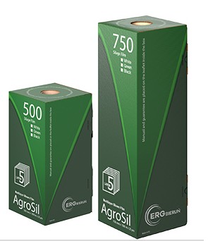 AGROSIL 500 Folia do owijarki SIANOKISZONKI biała folia pryzmowa