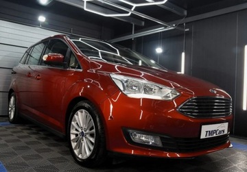 Ford C-MAX II Grand C-MAX Facelifting 1.0 EcoBoost 125KM 2016 Ford Grand C-MAX Grand C-MAX - Klima _ Drzwi przesuwne _ Benzyna 125KM