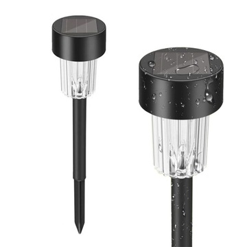 SOLARNA LAMPA LED OGRODOWA WBIJANA LAMPKA SŁUPEK