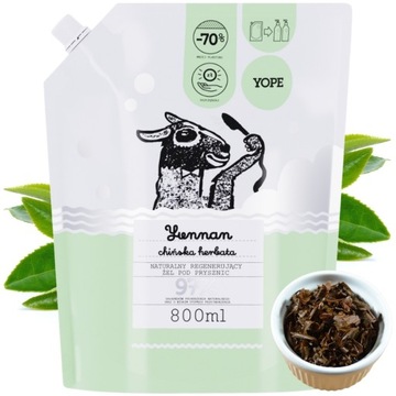 YOPE ŻEL POD PRYSZNIC YUNNAN CHIŃSKA HERBATA 800ml