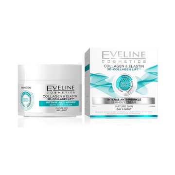 Eveline Cosmetics Kolagen & Elastyna krem silnie przeciwzmarszczkowy