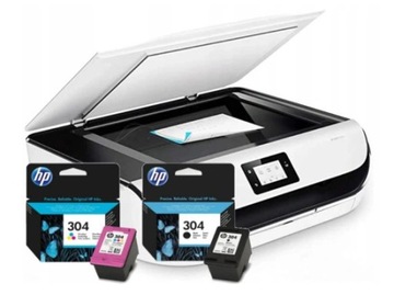 DRUKARKA KSERO SKANER HP ENVY 5032 WIFI DRUK DWUSTRONNY TUSZE 304 JAK NOWA