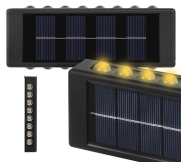 LAMPA SOLARNA OGRODOWA IP65 16 LED SOLIDNA TARAS