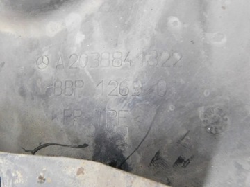 PODBĚH LEVÉ PŘEDNÍ - MERCEDES W203 CL203 COUPE EU