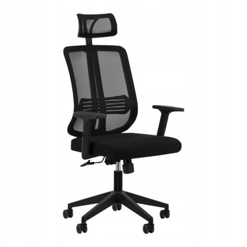Ergonomiczny Wygodny Regulowany fotel z zagłówkiem ETNA