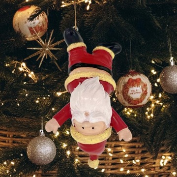 Рождественские украшения из смолы, подвеска Санта-Клауса для домашней вечеринки