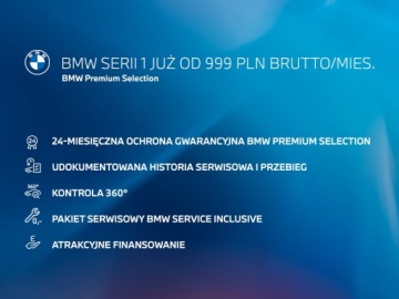 BMW Seria 1 F70 2024 BMW 118 BMW 118i Bezwypadkowe, salon Polska, FV 23, zdjęcie 9