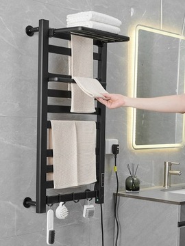 CZARNY styl B Lewy Somnio łazienka elektryczny pod
