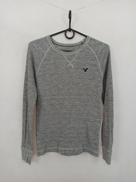 AMERICAN EAGLE KOSZULKA MĘSKA Z DŁUGIM RĘKAWEM, CIENKA BLUZA r. XS