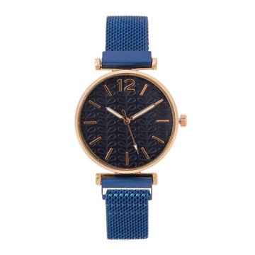 Lady Watch Quartz Movement Round Dial Magnetic Connection