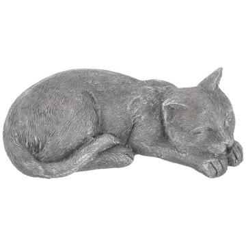 STATUA PAMIĘCI ZWIERZĄT NA ZEWNĄTRZ ŚPIĄCY KOT