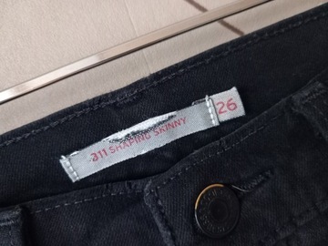 LEVIS 311-SUPER SPODNIE 26/30 Z11