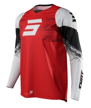 Shot Koszulka Burst RED Czerwona M cross enduro