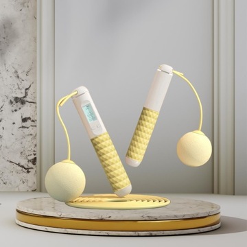 Скакалка Цифровой счет Желтый