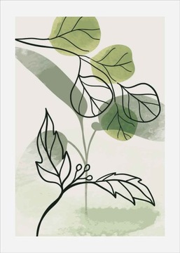 BOHO Plakat Plakaty 70x50cm Nowoczesny Do salonu