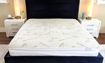 POKROWIEC materac 80x210 Bamboo na wymiar zamek