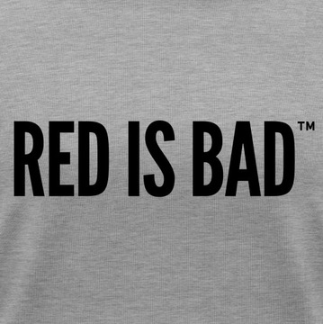 Red is Bad Bluza kangurka KLASYK SZARA - 3XL