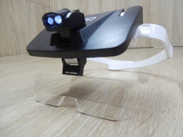 Увеличительные линзы Лупа Очки Светодиодный козырек