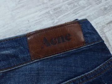 ACNE ACE STR VINTAGE MĘSKIE SPODNIE JEANS 32/34