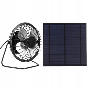 ZEWNĘTRZNY PANEL SOLARNY WENTYLATOR 6V 5W