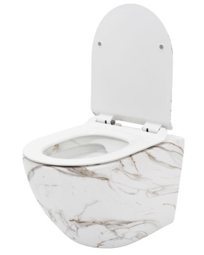Унитаз Rea Carlos Rimless Lava Matte Marble