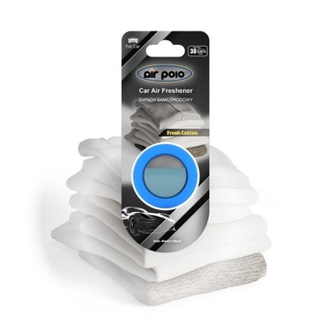 Air polo car scents zapach do samochodu odświeżacz 4 ml- FRESH COTTON