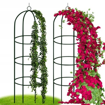 PERGOLA OGRODOWA KOLUMNOWA SŁUP RÓŻE KWIATY PNĄCZA