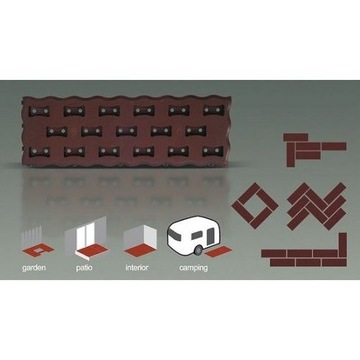 Решетка RAVENING PANEL Садовая дорожка PAD 8 модулей 4,8 м CAMPING GARDEN