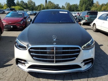 Mercedes Klasa S W223/V223 2022 Mercedes-Benz Klasa S 2022r., 4x4, 3.0L 4.0 Hybryda 429KM, zdjęcie 4