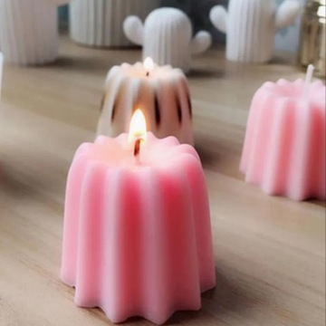 СИЛИКОНОВАЯ ФОРМА ДЛЯ ЖЕЛЕЙНЫХ СВЕЧ СВЕЧИ ПАНАКОТА ЧАШКИ 695