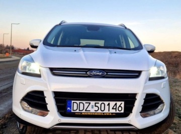 Ford Kuga II SUV 1.5 EcoBoost 182KM 2015 Ford Kuga 182KM 4X4 Automat LED NaviPL Skora EURO6 1.5 Benzyna 182KM, zdjęcie 4