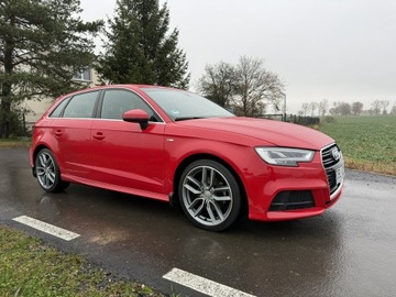 Audi A3 8V Sportback 5d Facelifting 1.5 35 TFSI 150KM 2019 Audi A3 Sportback 1.5TSI 150KM S-Line Kamera Navi, zdjęcie 29