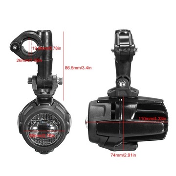 ГАЛОГЕННАЯ 4-СВЕТОДИОДНАЯ ФАРА ДЛЯ BMW R1200GS F800GS