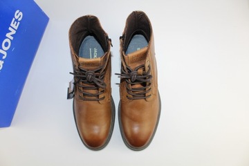 Jack&Jones JFWKARL Leather Boot roz.44 (CK1581)