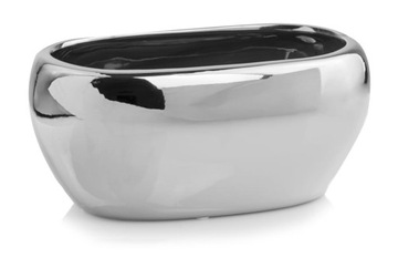 DONICZKA OSŁONKA CERAMICZNA SREBRNA RYNNA PREMIUM