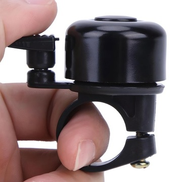 ГРОМКИЙ МЕТАЛЛИЧЕСКИЙ АЛЮМИНИЕВЫЙ ВЕЛОСИПЕДНЫЙ ЗВОНОК ДЛЯ ЧЕРНОГО МИНИ-ВЕЛОСИПЕДА