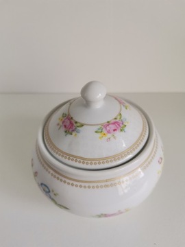 Сахарница фарфоровая 280 мл White Easy Life Buquet