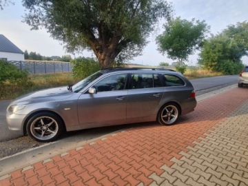 BMW Seria 5 E60 Touring 525 d 177KM 2005 BMW Seria 5 2.5 177Ps Navi Skora Panorama Alu Kombi Gwarancja 2.5 Diesel, zdjęcie 6