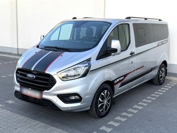 Ford Transit Custom I 2021 Ford Transit Custom 2.0 170KM Rok 2021 8 osobowy FV23 Salon PL Zadbany Su, zdjęcie 8