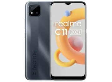 REALME C11 2021 2/32GB RMX3231 SZARY ładny