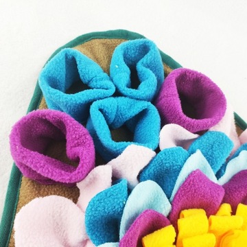 Обучающая игрушка для собак Sniffing Mats, коврик для обнюхивания с буксиром