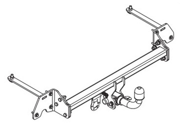 AUTOMAT ODEPÍNACÍ ZAŘÍZENÍ(HÁK) TÁŽNÝ FORD TOURNEO COURIER 2II V769 OD2023