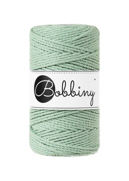Linka 3PLY Sznurek do makramy Bobbiny 3mm Aloes
