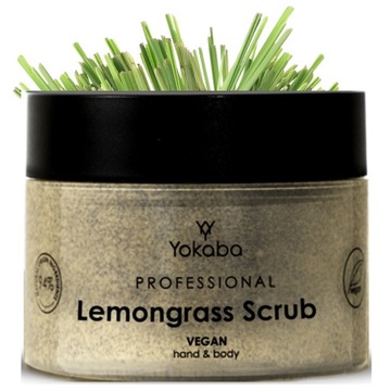 YOKABA LEMONGRASS SCRUB ПИЛИНГ ДЛЯ РУК И ТЕЛА С ЛИМОНГРАССОМ 200 Г