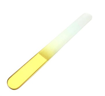 Pilnik szklany do paznokci dwustronny 18 cm