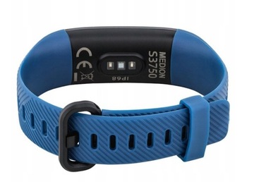 SMARTBAND SMARTWATCH РЕМЕНЬ ДЛЯ ЧАСОВ S3750 ЧЕРНЫЙ+СИНИЙ