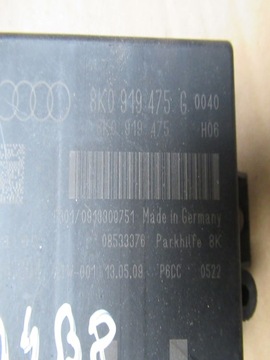 AUDI A4 B8 A5 MODUL PARKOVÁNÍ PDC 8K0919475G
