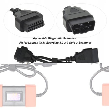 Запустите переходной кабель для грузовика X431 easydiag